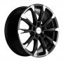 Легковой диск Khomen Wheels KHW1808 7,5x18 5x114,3 ET50 66,1 Black-FP